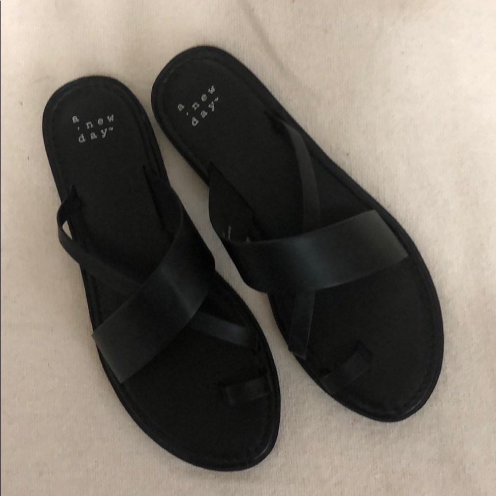 A New Day black sandals.